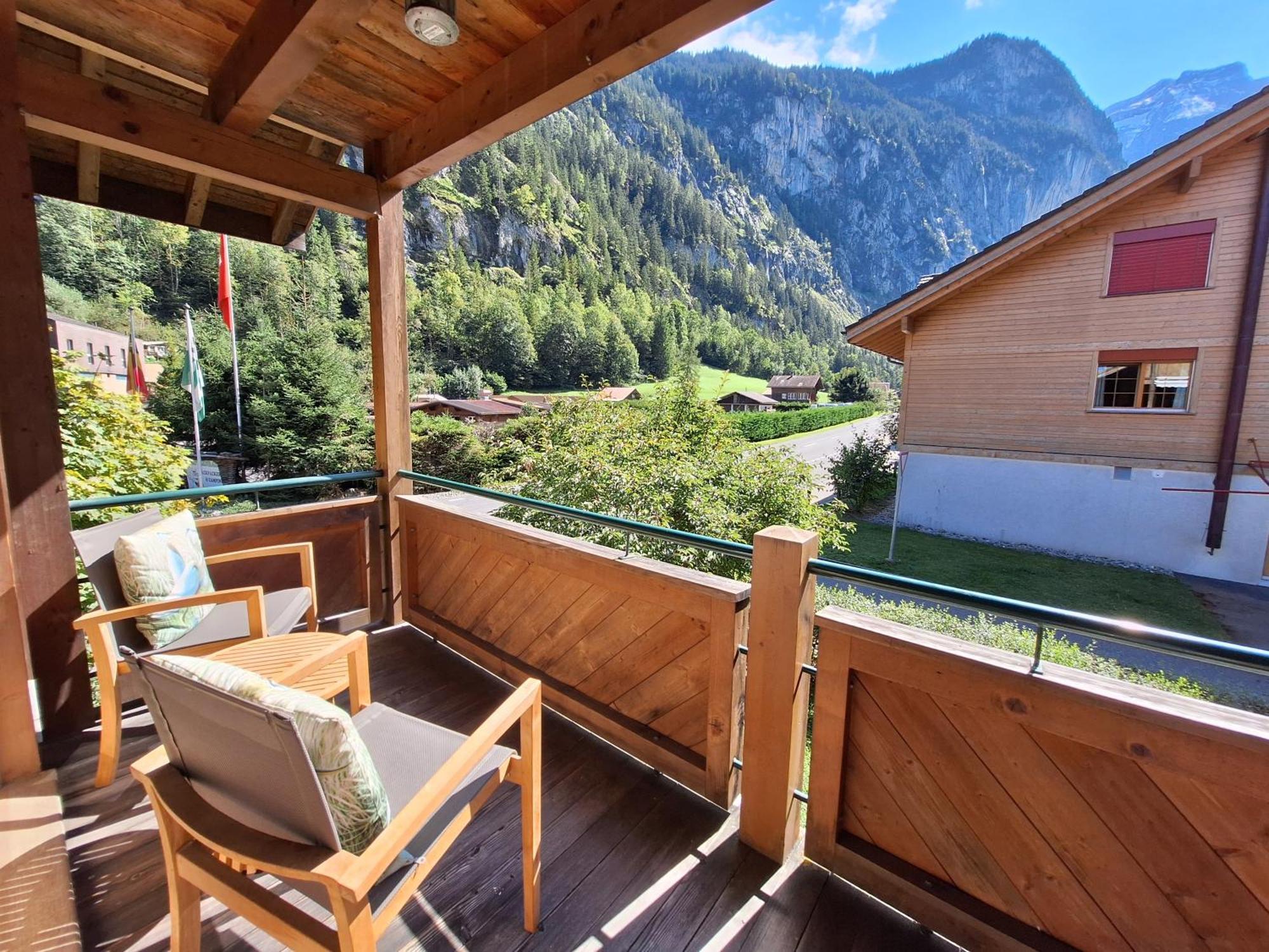 Luxury Family Apartment Lauterbrunnen Exterior foto