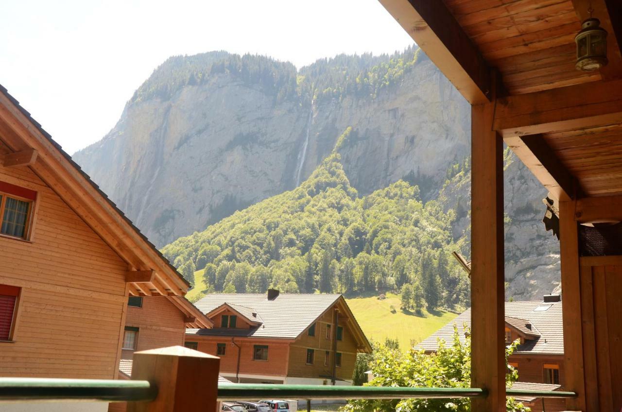Luxury Family Apartment Lauterbrunnen Exterior foto